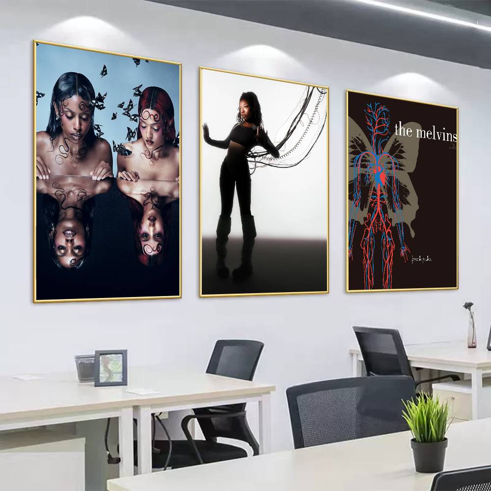 Nova Decor & Lighting Julestjerne - Постер Band N-Nova T-Twins Parasites Butterflies,