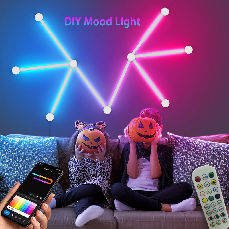 Lighting Decor For Bedroom - Умный настенный светильник RGB, светодиодная панель