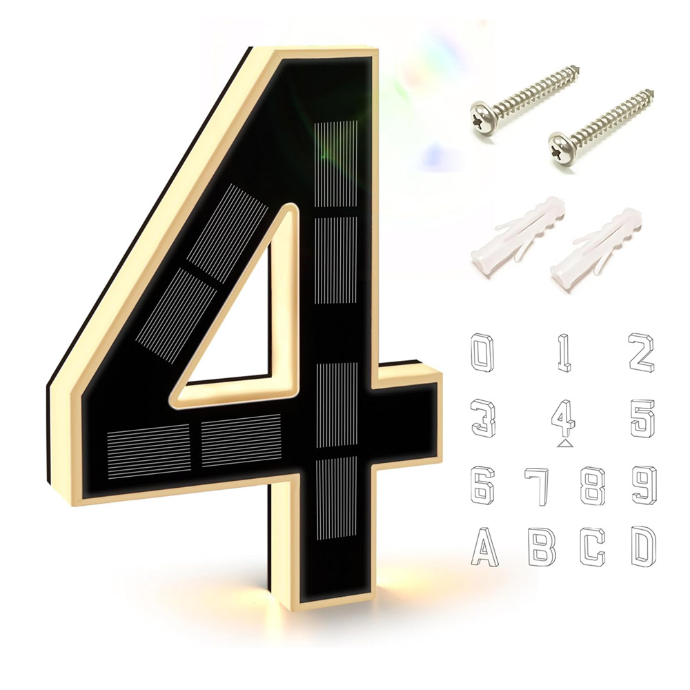 Lighting Decor House - Солнечный светильник для номера дома 12