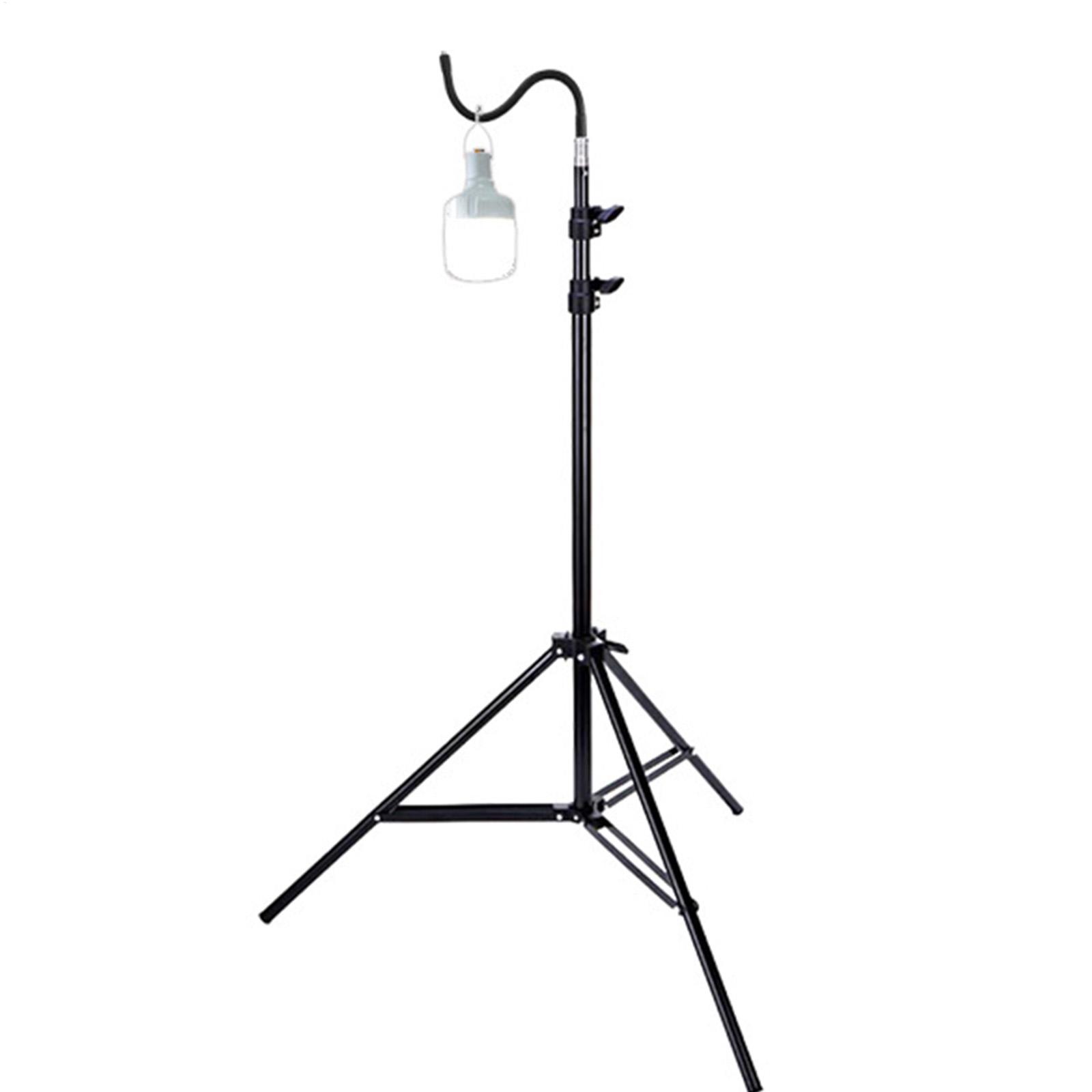 Floor Lamp Tripod - 2-метровая складная телескопическая подставка для кемпингового