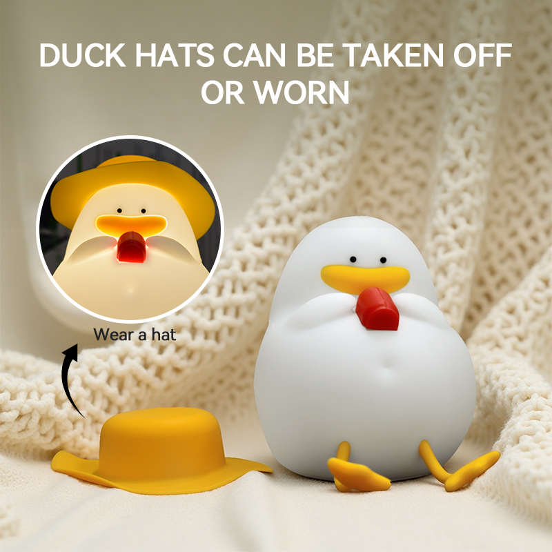 Lighting Decor For Home - Ночник Happy Duck, прикроватная лампа с