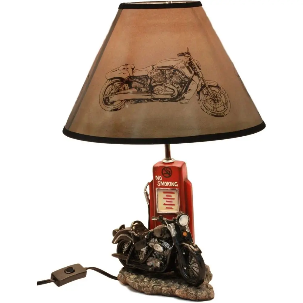 Lighting Decor For Home - Винтажная ретро-настольная лампа в виде черного