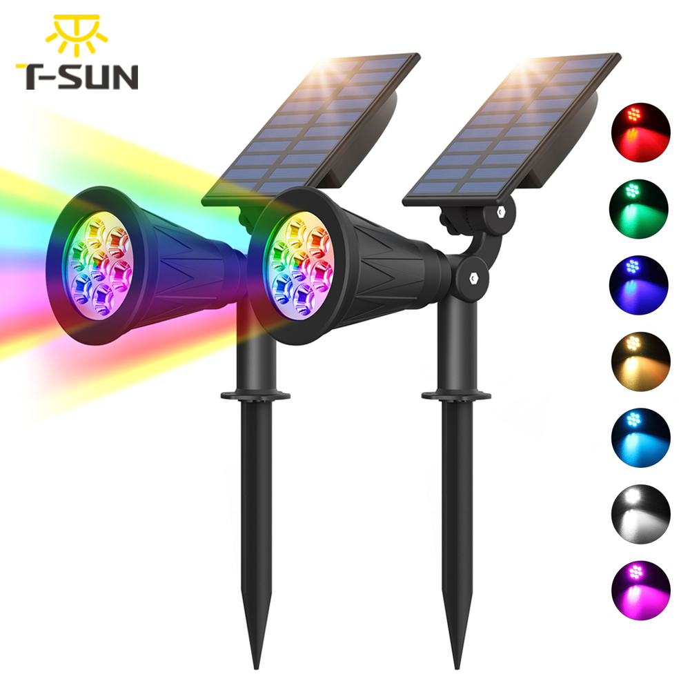 Lighting Decor Sunrise - 1 шт./2 шт. 7LED Солнечный Точечный