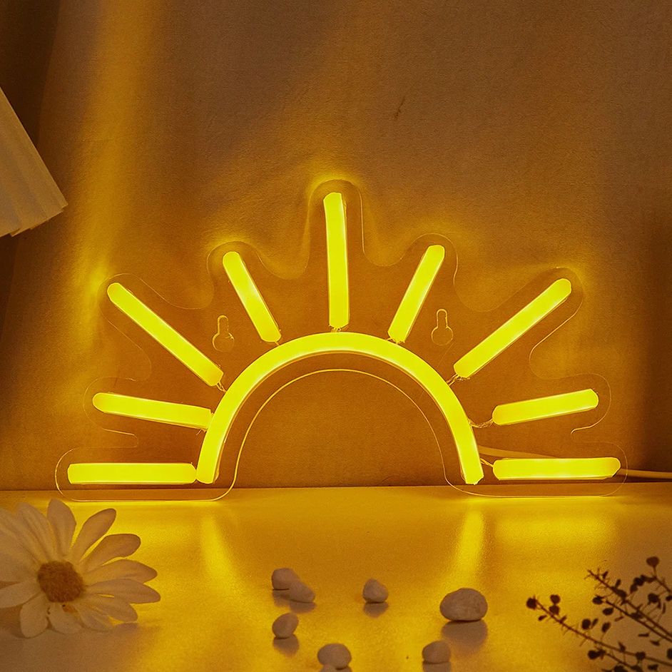 Lighting Decor Sunrise - Chi-Buy 1 шт. светодиодная неоновая вывеска