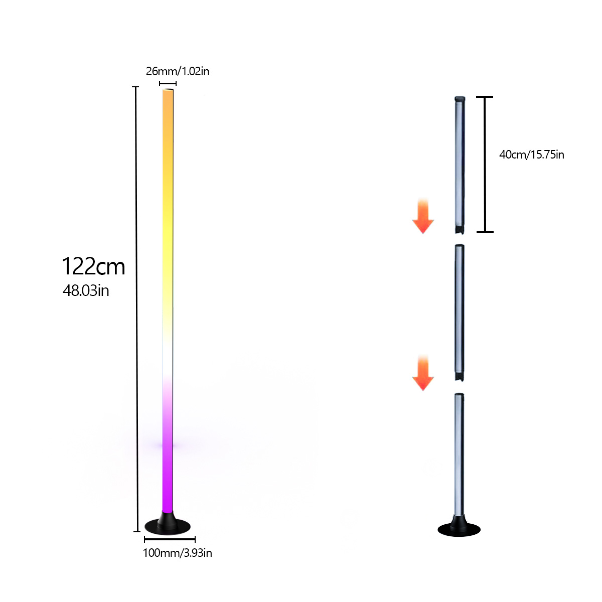 EISSLOLY 1/2 шт. интеллектуаль – обзор и цена Floor Lamp Tripod