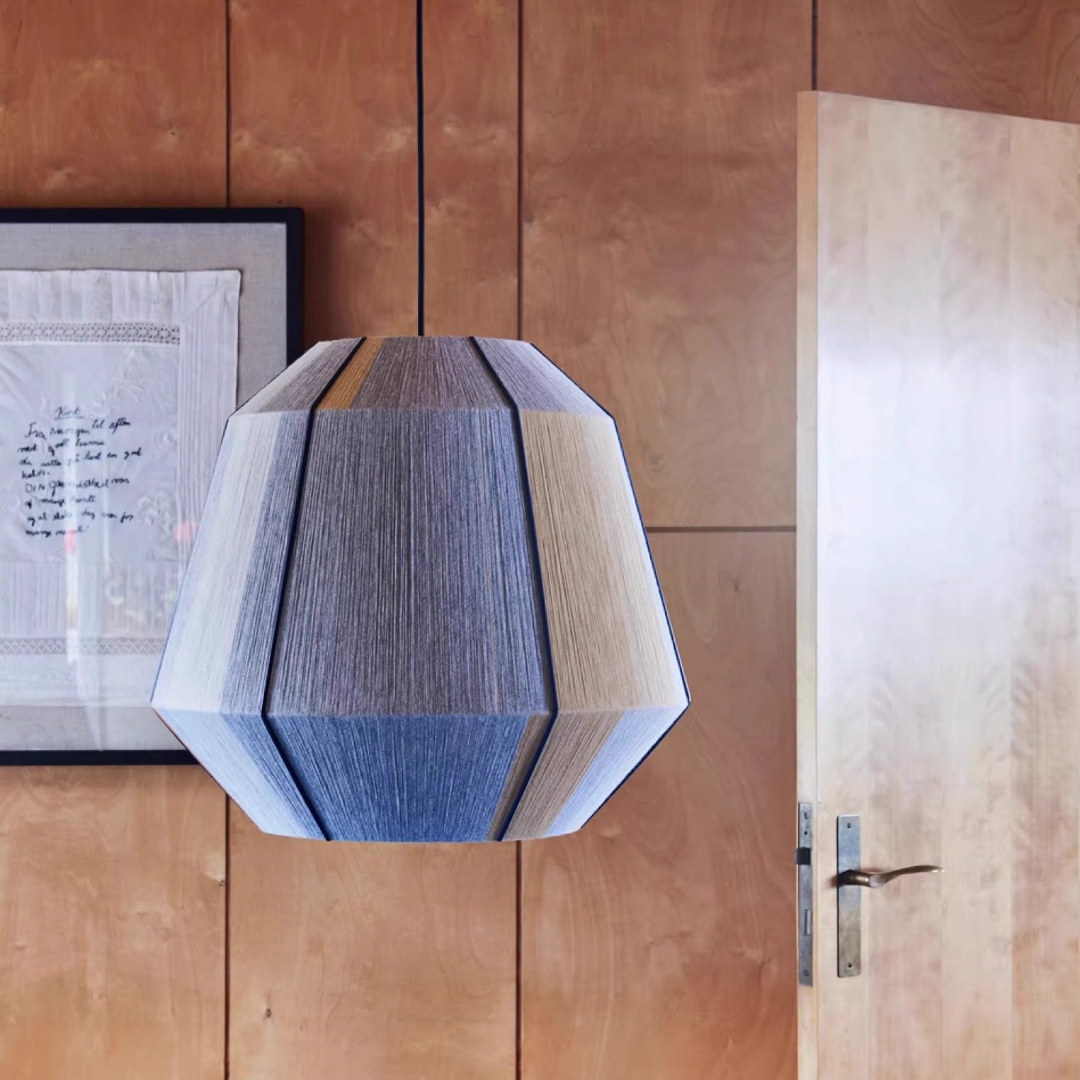 Подвесной светильник из ротанг – обзор и цена Geometric Lamp Shade