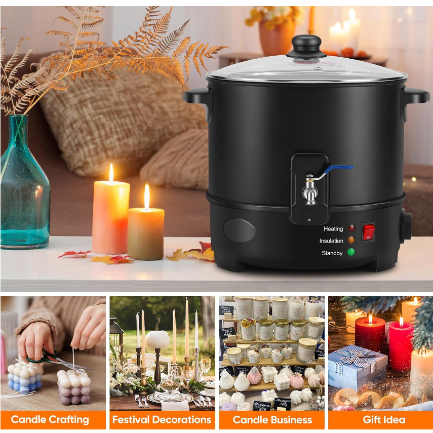 Электрическая плавильная вилка – обзор и цена Wax Melter Electric