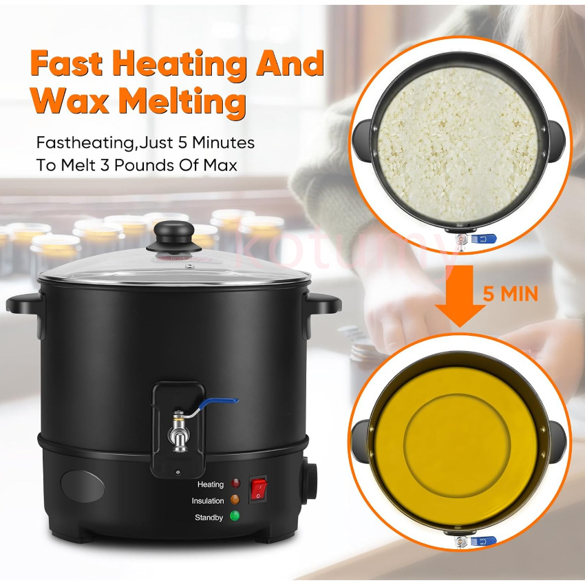 Электрическая плавильная вилка – обзор и цена Wax Melter Electric