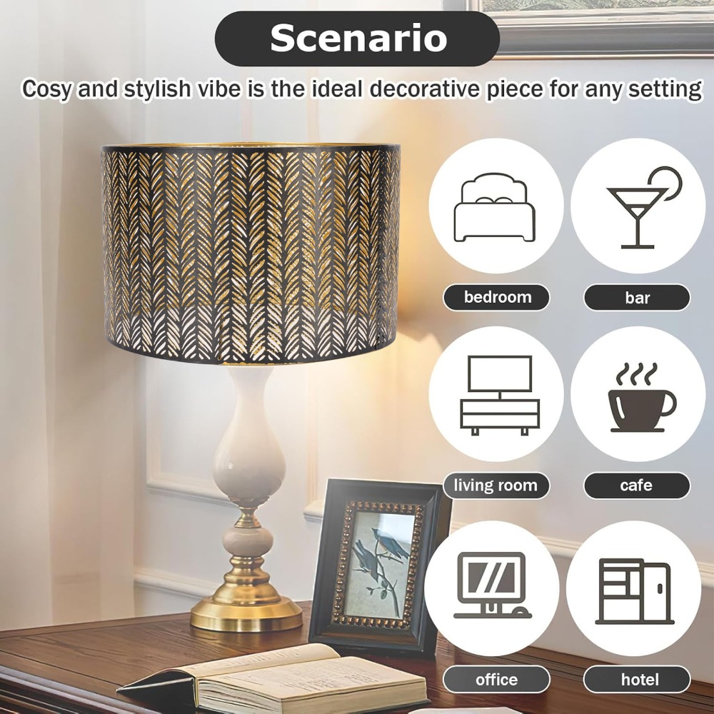 Современный железный абажур с  – обзор и цена Geometric Lamp Shade