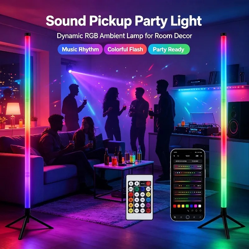 2 шт. 120-см RGB-светильники д – обзор и цена Lighting Design Decor