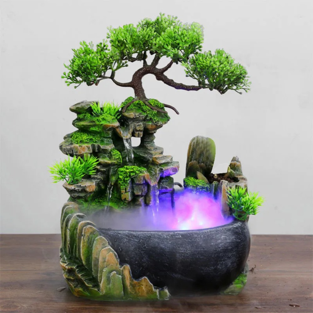 Фонтан-водопад Фэн-шуй с LED-п – обзор и цена Lighting Decor Company