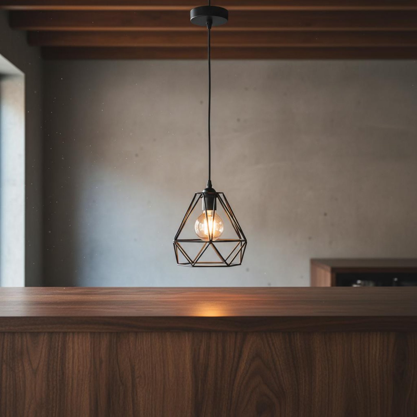 Абажур в форме бриллианта, мин – обзор и цена Geometric Lamp Shade
