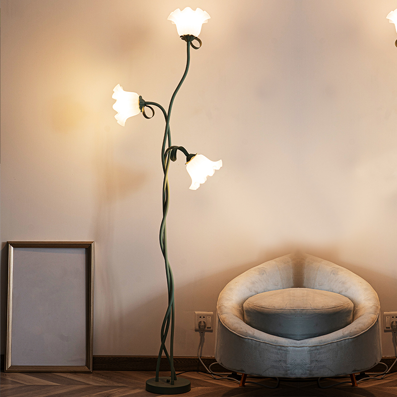 Напольная Лампа с цветами, эле – обзор и цена Floor Lamp Tripod