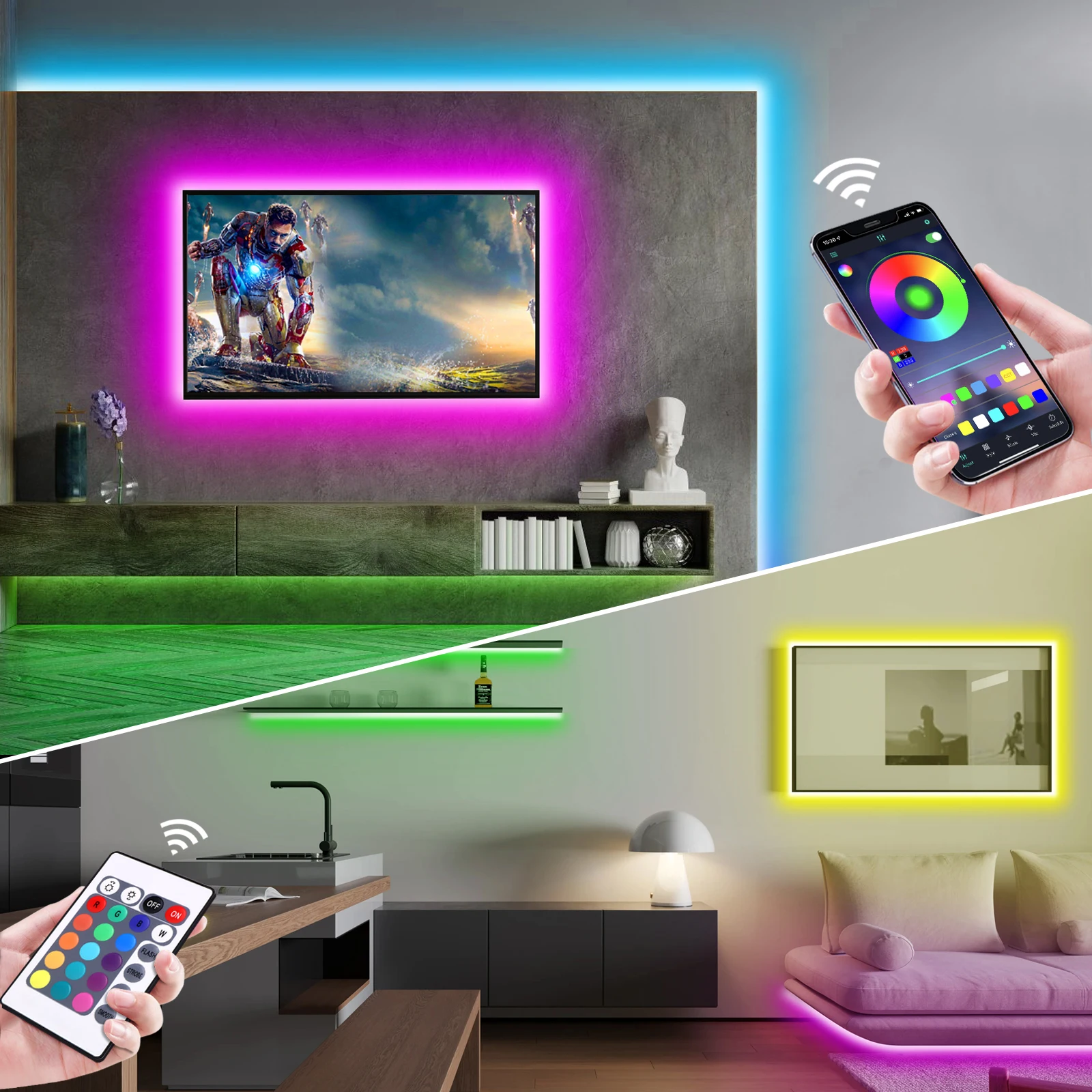 1-5 м RGB светодиодный неоновы – обзор и цена Lighting Decor For Home